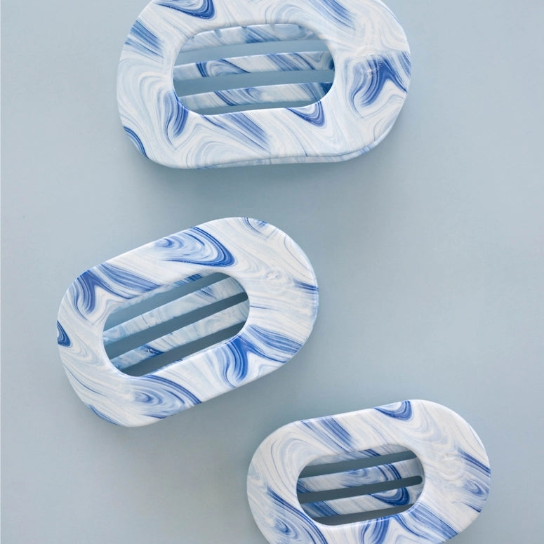 Teleties Tide & True | Small | Flat Round Hair Clip