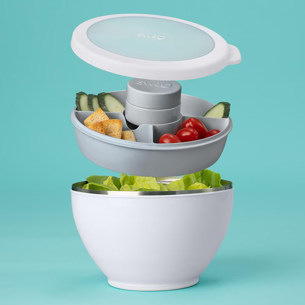 Swig Life Shimmer Periwinkle Lunch Bowl Set 60oz