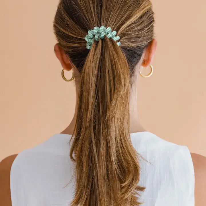 Teleties Spiral Hair Coil | Large | Totally Turquoise