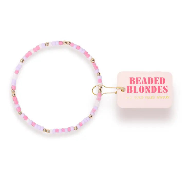 Beaded Blondes Blossom Sprinkle Bracelet