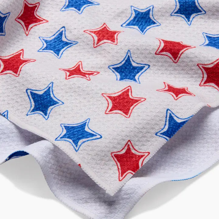 Geometry Funky Stars Tea Towel