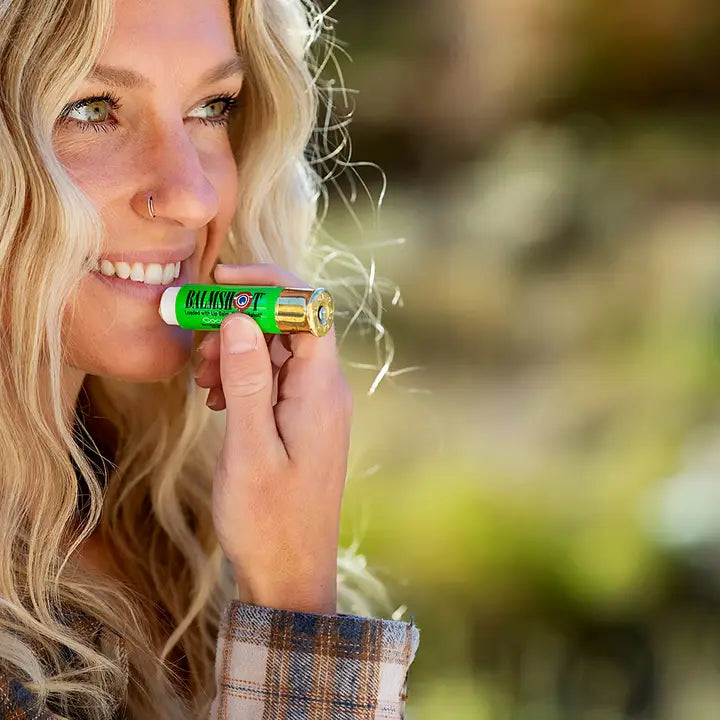 BALMSHOT Cool Mint Beeswax Lip Balm