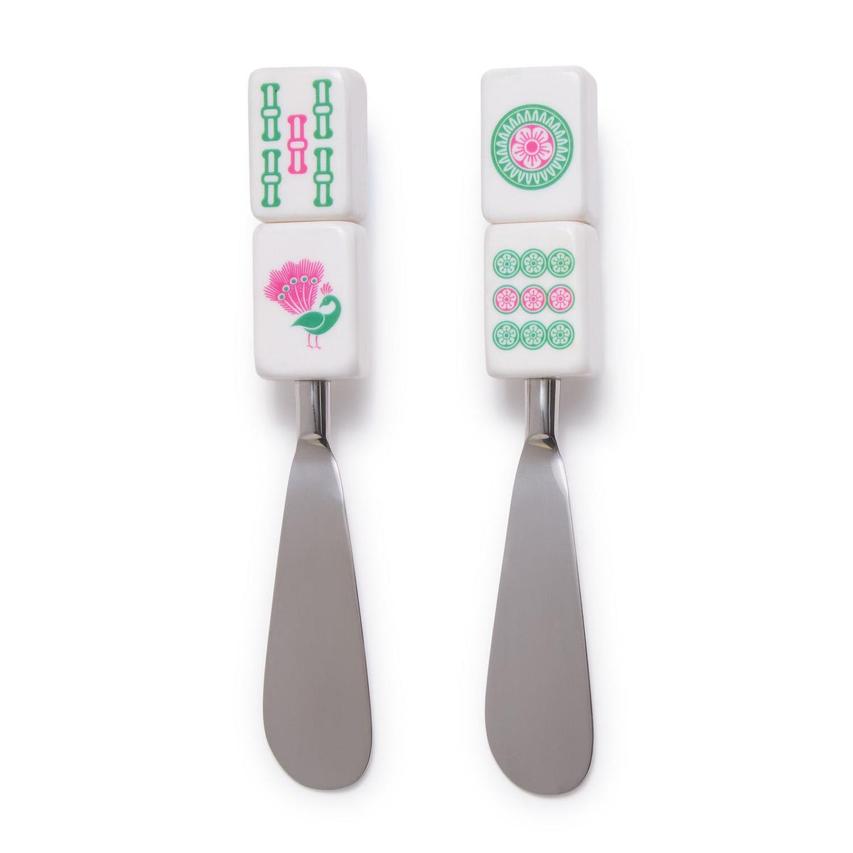 Two's Company S/2 MAHJONG SPREADERS ON GIFT CARD
