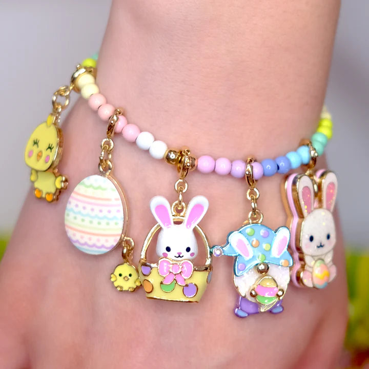 CHARM IT! 4mm Pastel Stretch Bead Bracelet