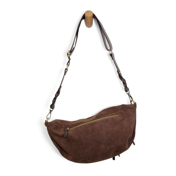 Joy Susan Faux Suede Sling-Pecan