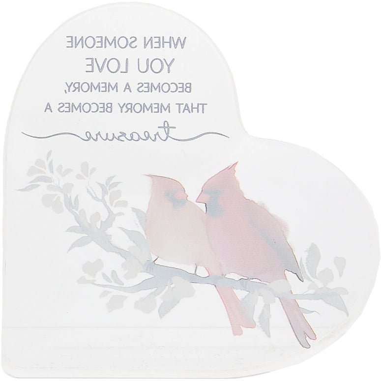 Pavilion Treasure - 3.5" Acrylic Heart Plaque