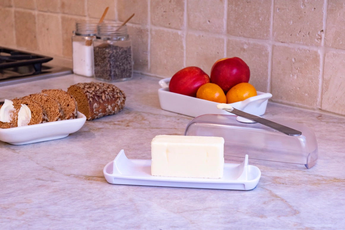Butter Hub Magnetic Butter Dish-Clear