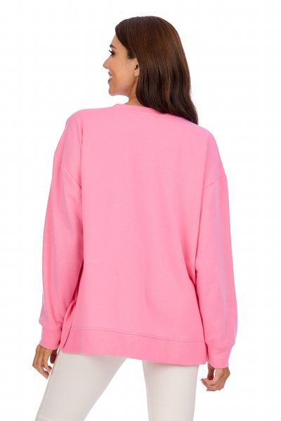 MUD PIE LOVE SPARKLE SWEATSHIRT