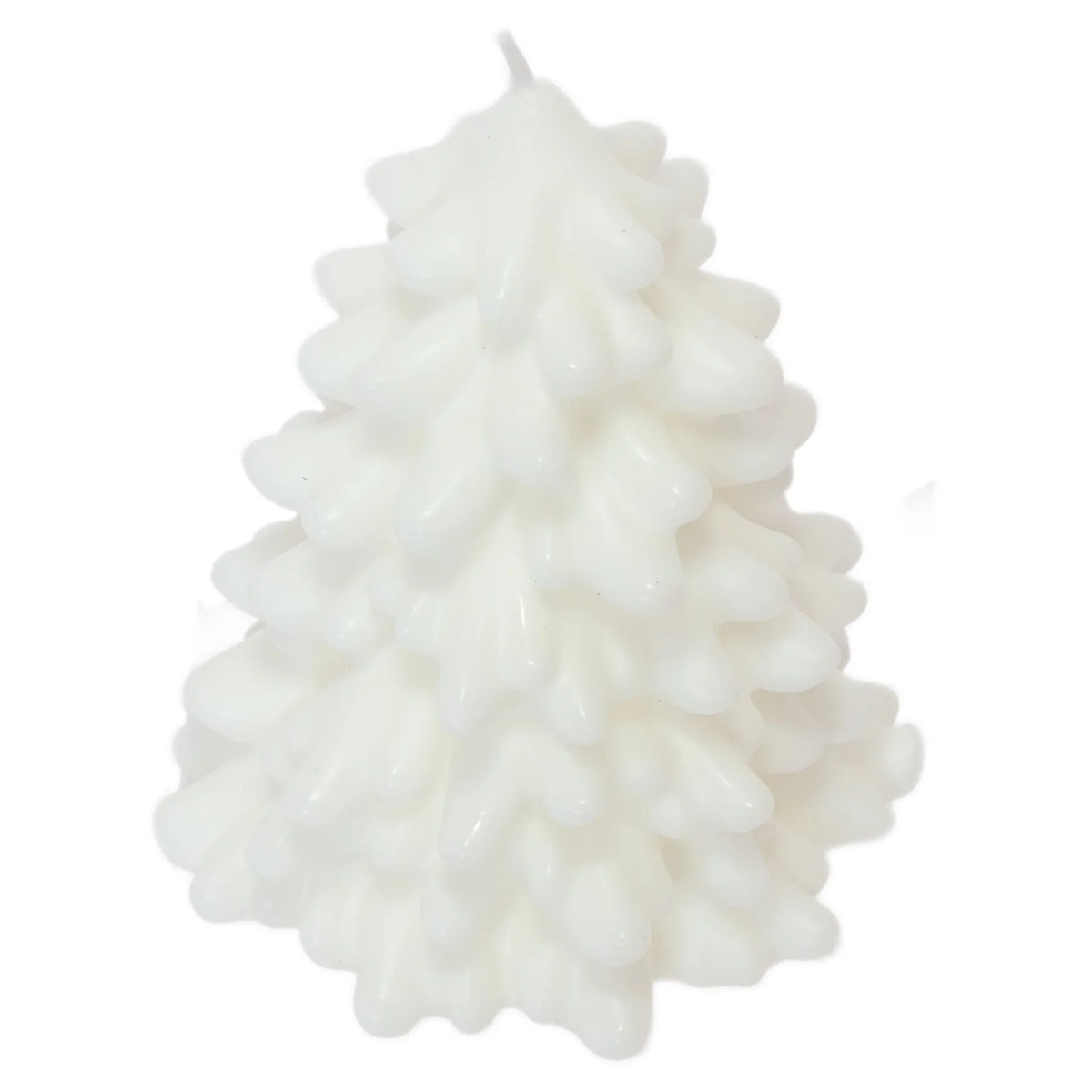 Boston International White Spruce Tree Candle Small