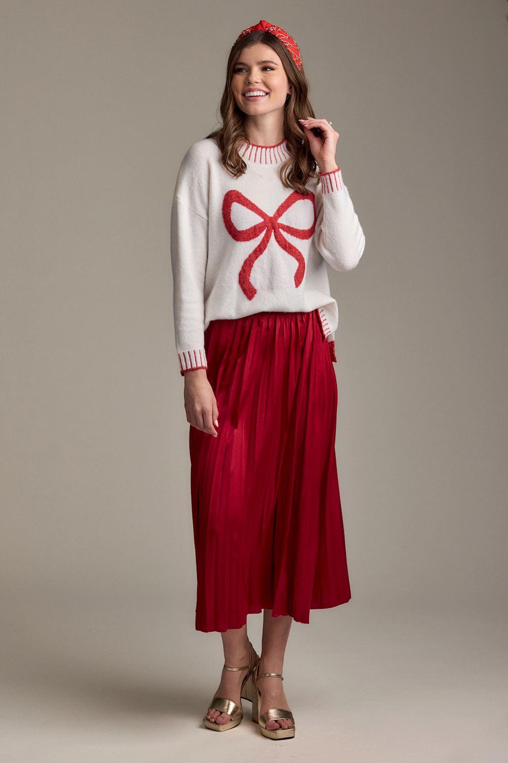 MUD PIE WILDER BOW SWEATER