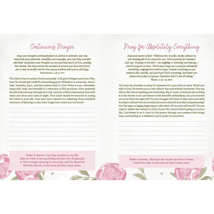 Barbour Publishing, Inc. Blessed Is She Who Prays: A Devotional Journal