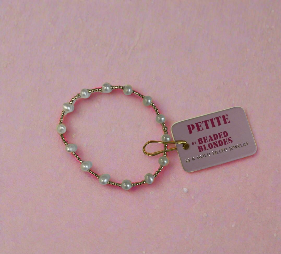 Beaded Blondes Lolo Pearl Bracelet