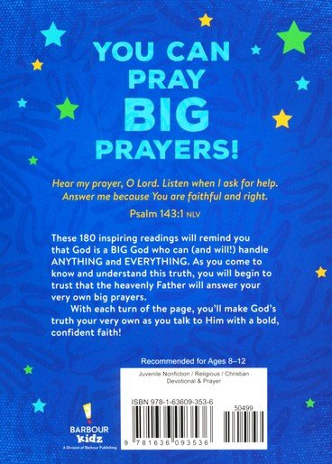 Big Prayer: 180 Devotions for Kids By: Jessie Fioritto