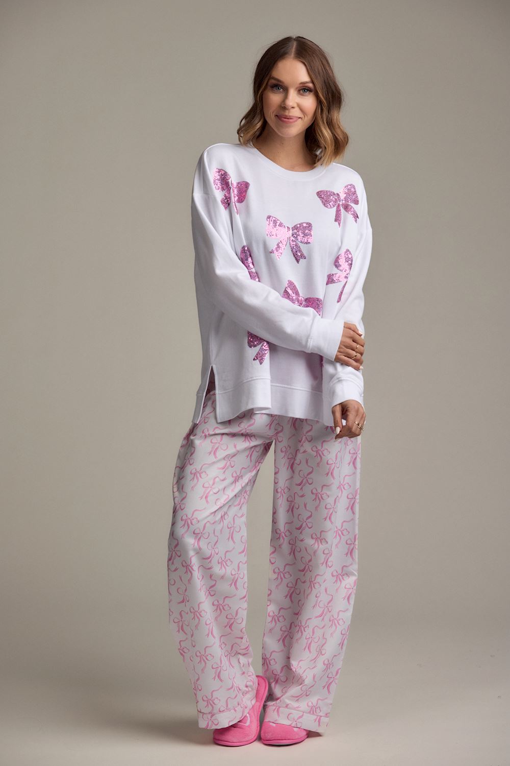 MUD PIE VALENTINE'S PAJAMA PANTS