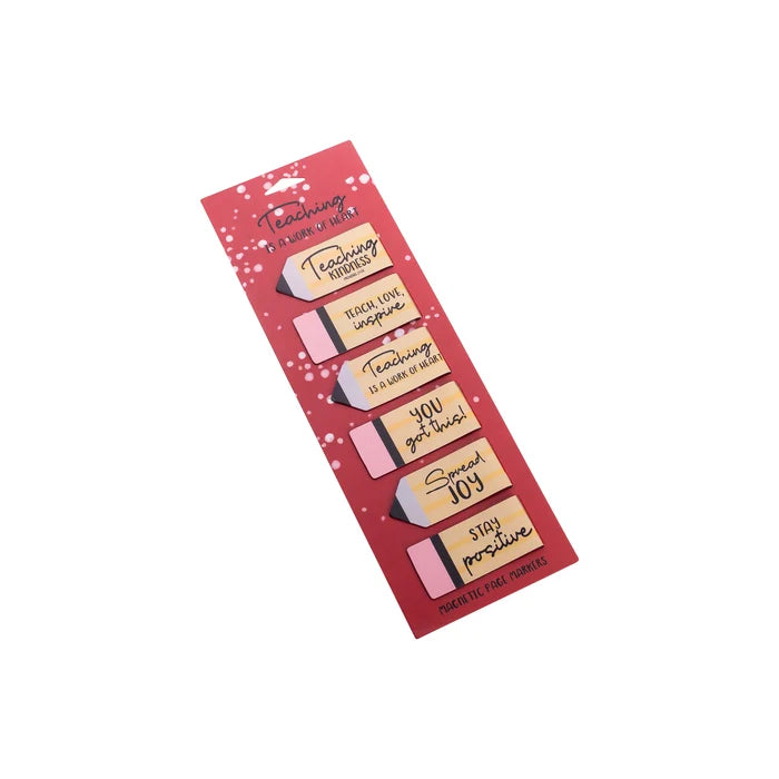 MAGNETIC PAGE MARKERS: TEACHER