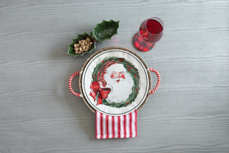 MUD PIE HOLLY DOUBLE DIP DISH