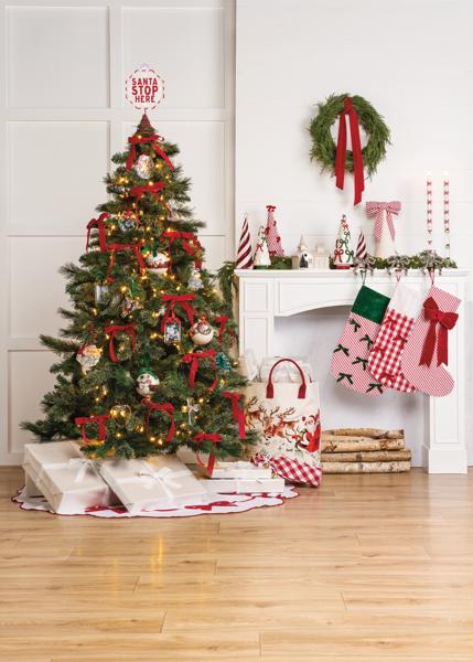 MUD PIE BOW TREE SKIRT