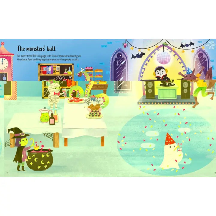 First Sticker Book Halloween : Usborne