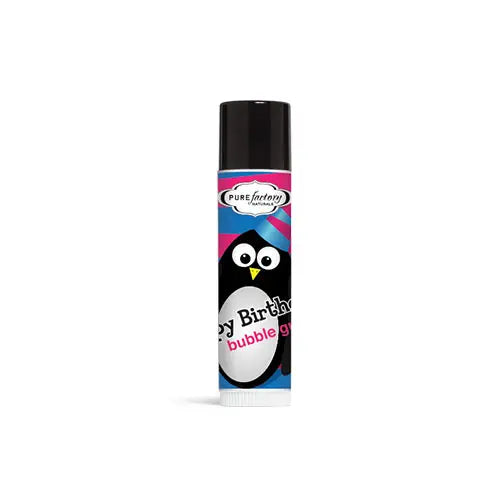 PUREfactory Naturals Happy Birthday Bubble Gum Lip Balm .15 oz