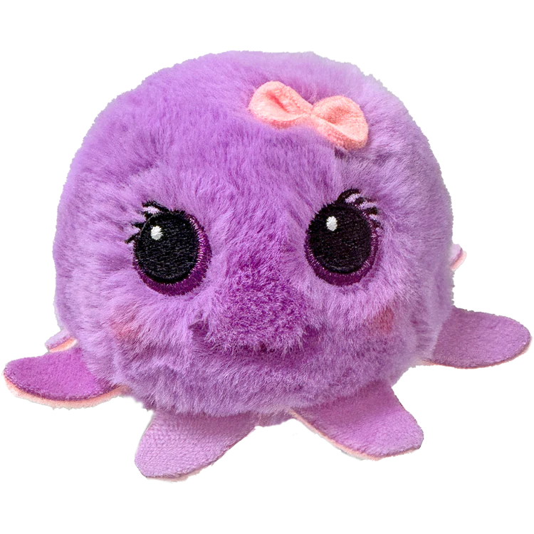 TY® Beanie Bouncers 4" Purple Leggy Octopus