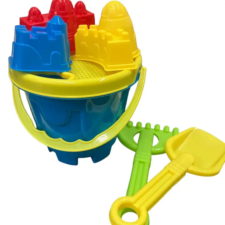 Castle Beach Bucket Sand Set – 7 Piece