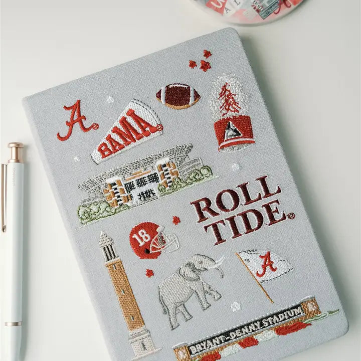 Embroidered University of Alabama Hardcover Notebook