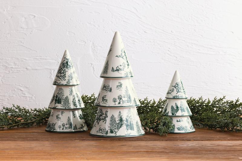 MUD PIE SMALL GREEN TOILE TREE