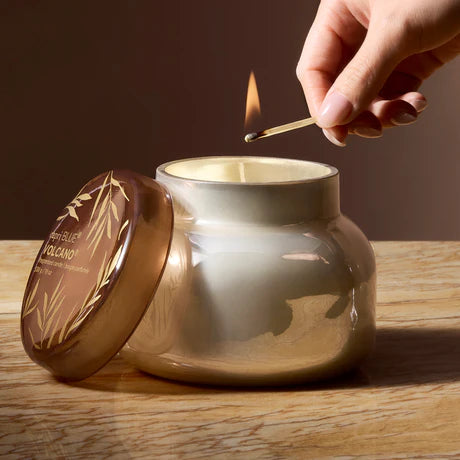 capri BLUE VOLCANO AUTUMN GLOW CANDLE