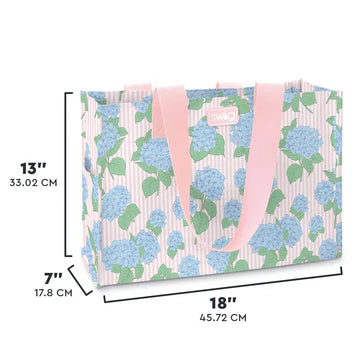 Swig Life Hydrangeas Reusable Gift Bag (Large)