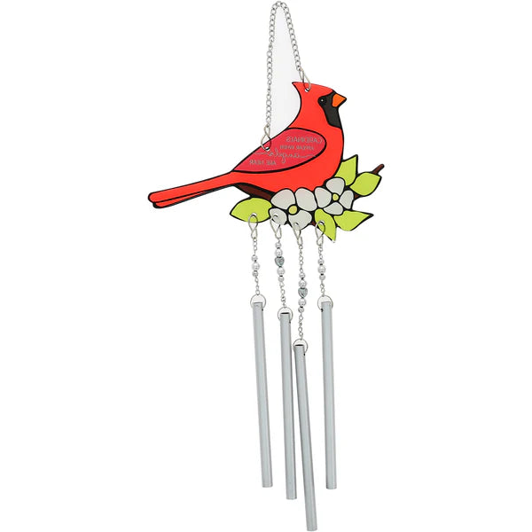PAVILION CARDINALS APPEAR 17.5" WIND CHIME