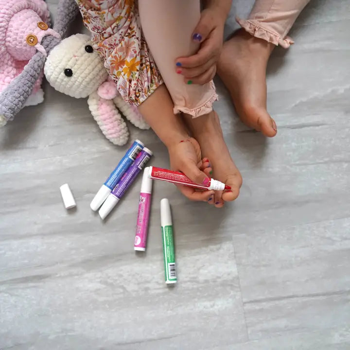 Purple Power Piggy Paint Pen Non-Toxic Nail Polish