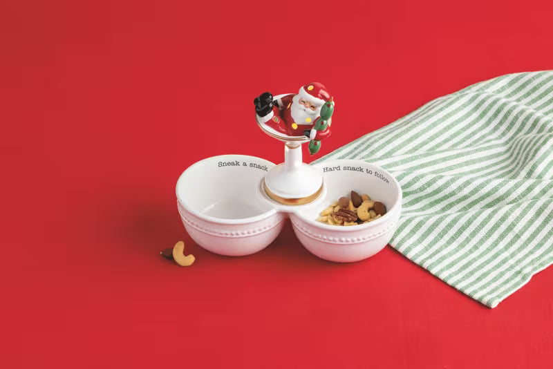 MUD PIE SANTA MARTINI LIGHT-UP SITTER