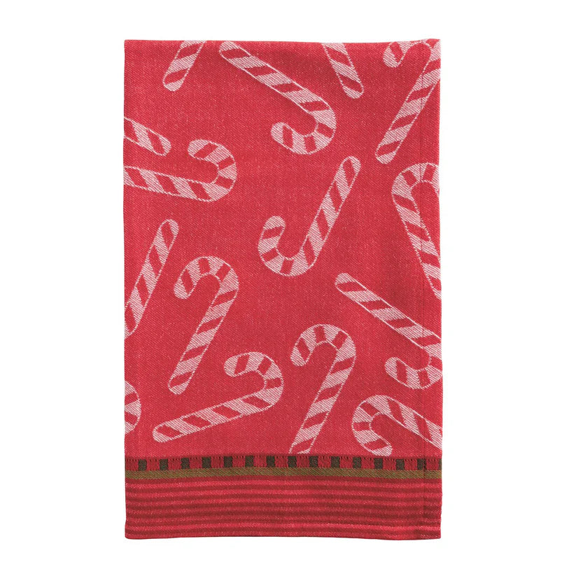MUD PIE Christmas Jacquard Towel