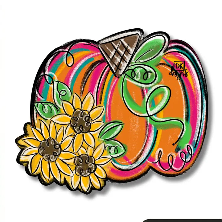 DK Designs Color Pumpkin Mini