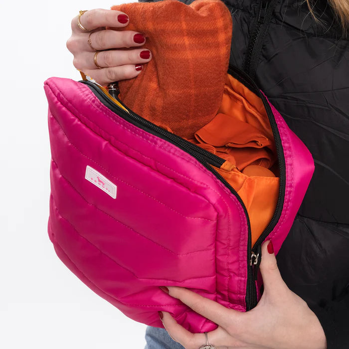 SCOUT ALL INCLUSIVE TRAVEL ORGANIZER-PINK PUFFER