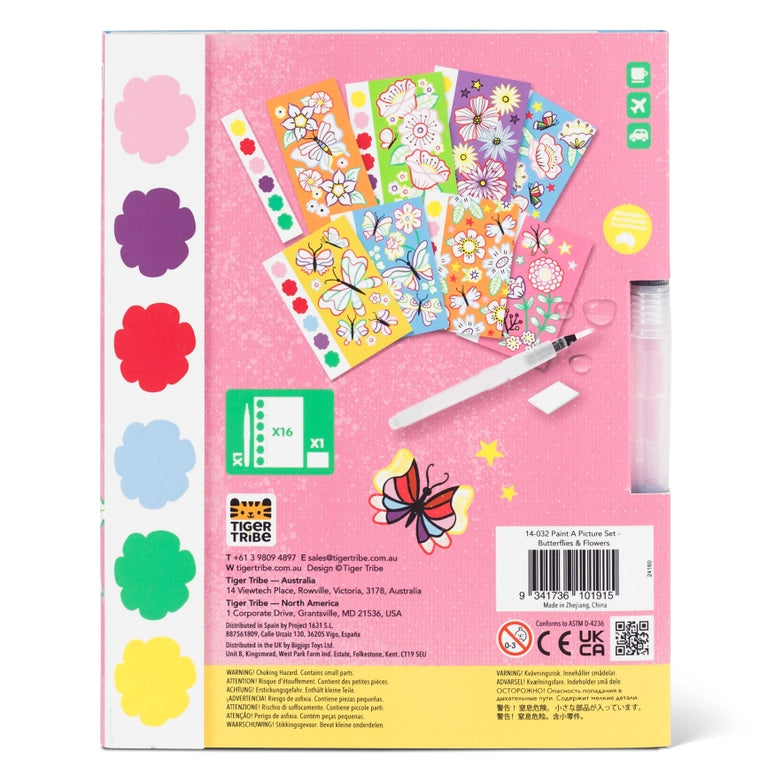 Paint A Picture Set - Butterflies & Flowers