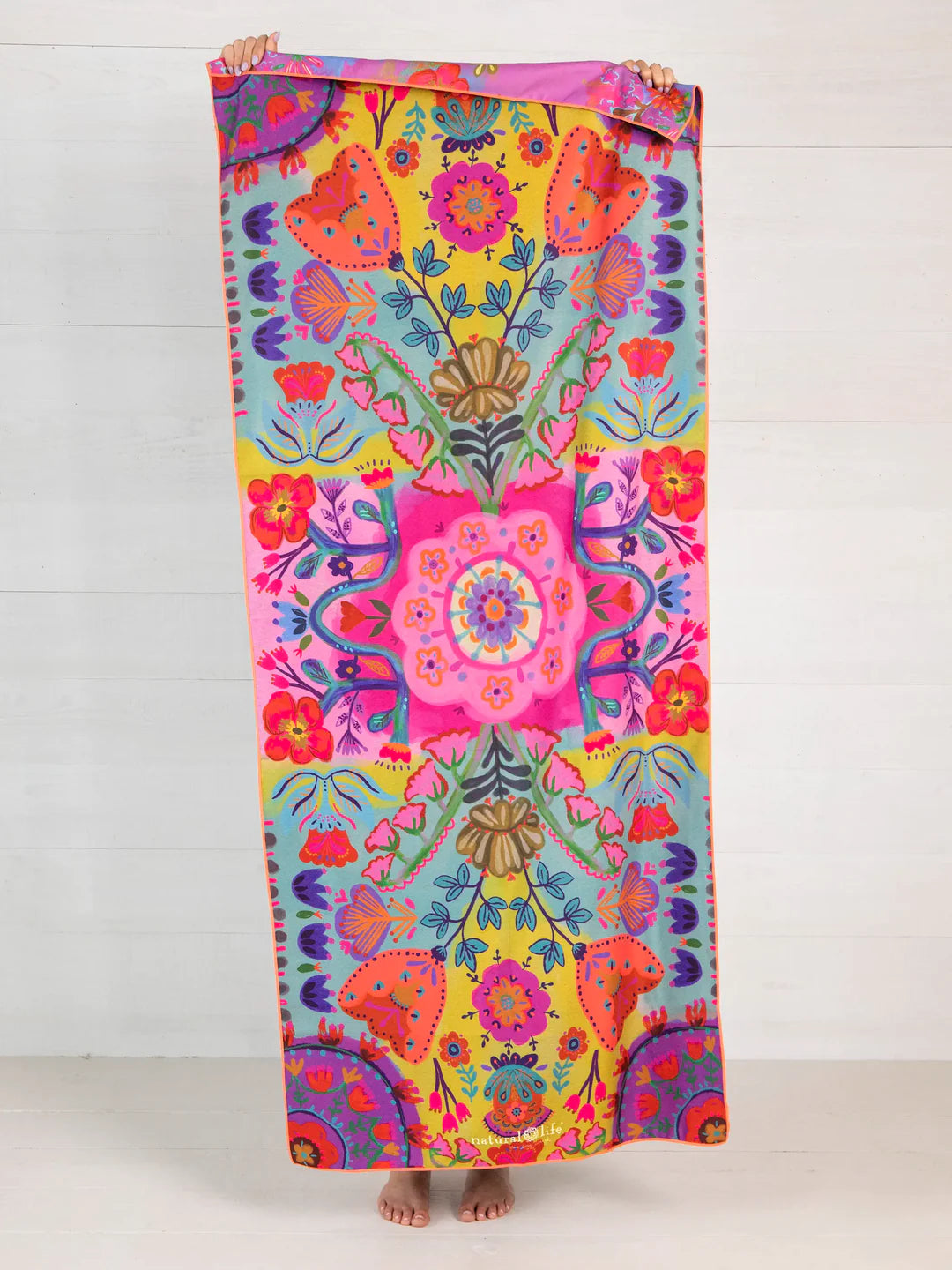 Natural Life Double-Sided Microfiber Beach Towel