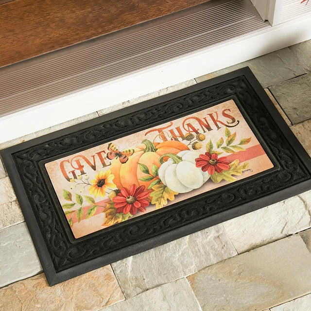 Evergreen Enterprises Give Thanks Sassafras Switch Mat
