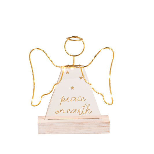 Mud Pie  Small Acrylic Angel Sitter