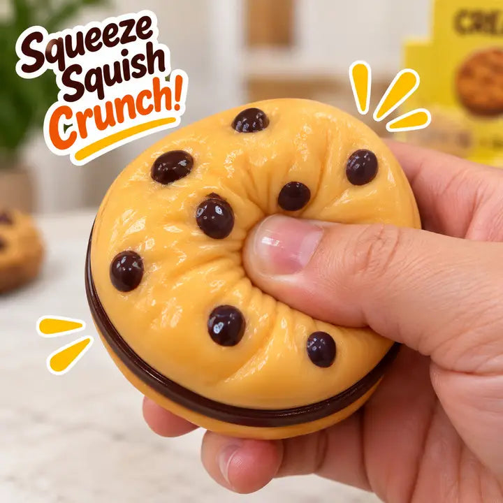 Cream Cookie Crunchy Squishy Toy