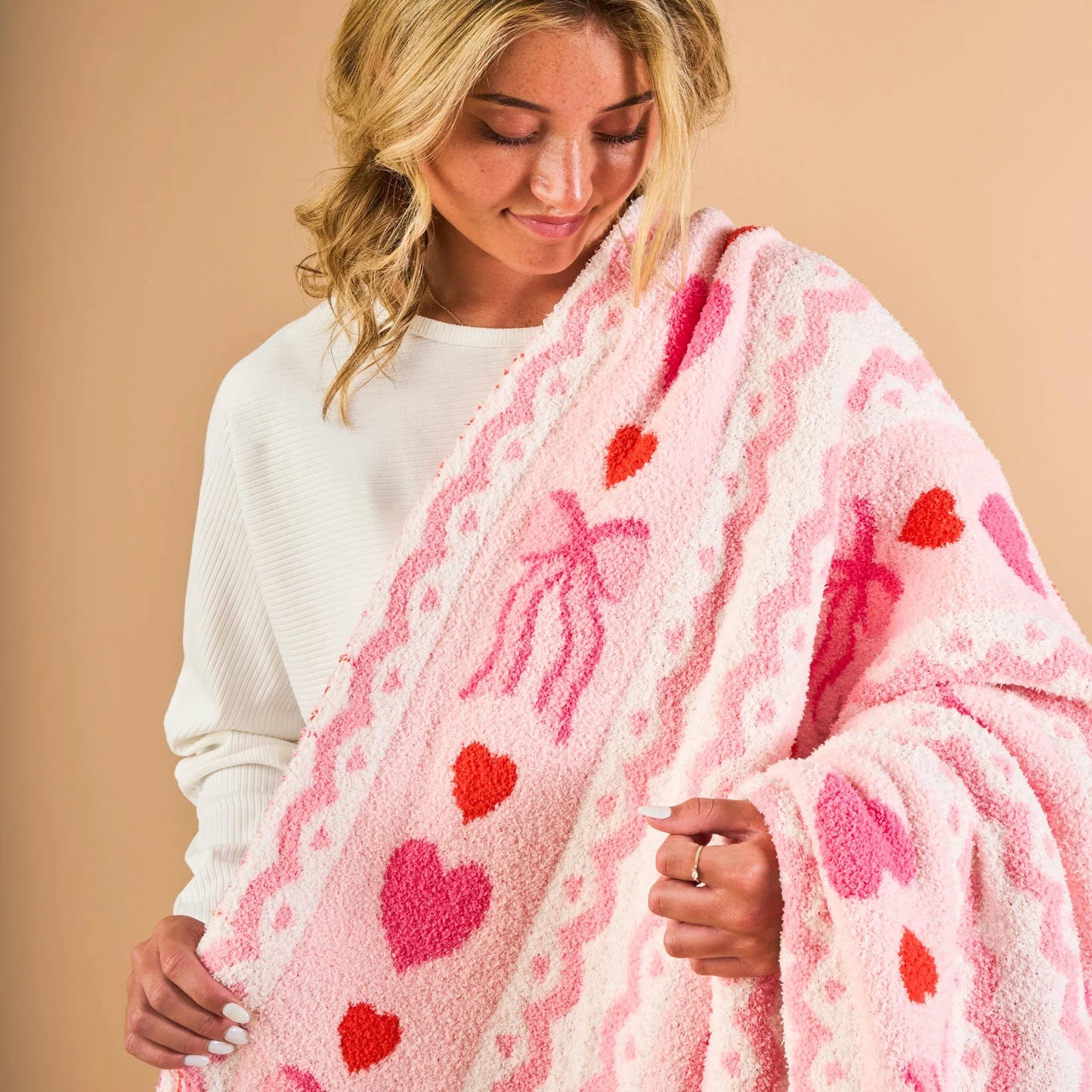 The Darling Effect Cozy Dreams Luxe Blanket-Oh So Lovely