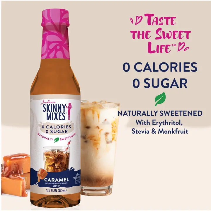 Jordan's Skinny Mixes Naturally Sweetened Caramel Syrup