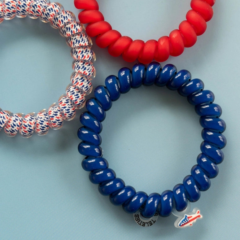 Teleties Sea To Shining Sea Large Hair Ties