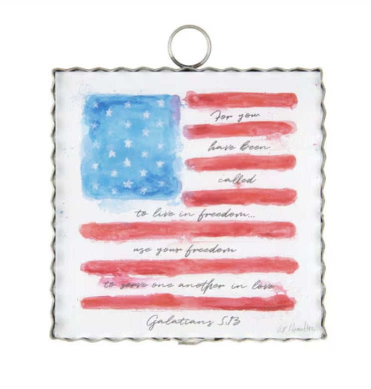 The Round Top Collection Mini Gallery Galatians 5:13