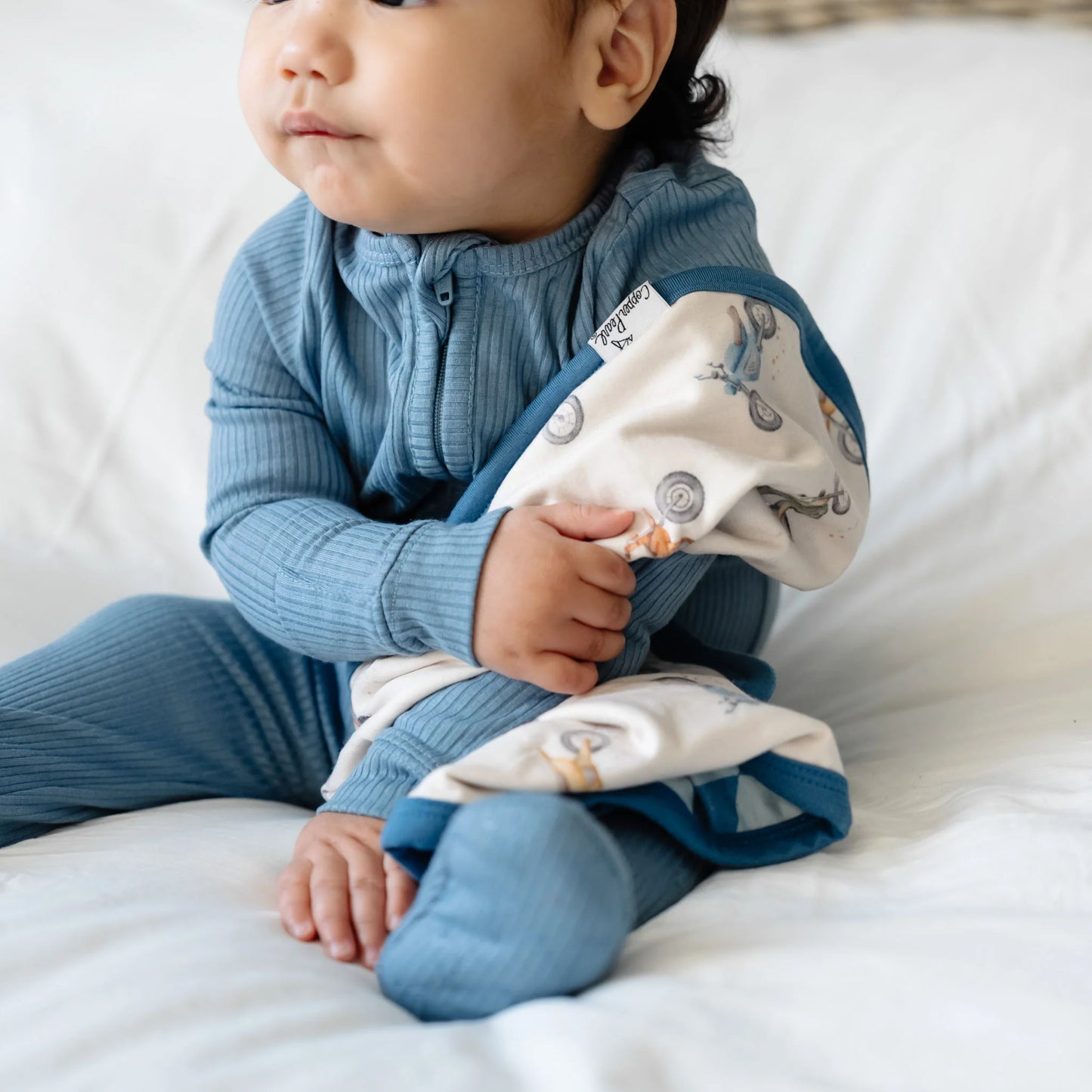 Copper Pearl Ryder Three-Layer Security Blanket Set