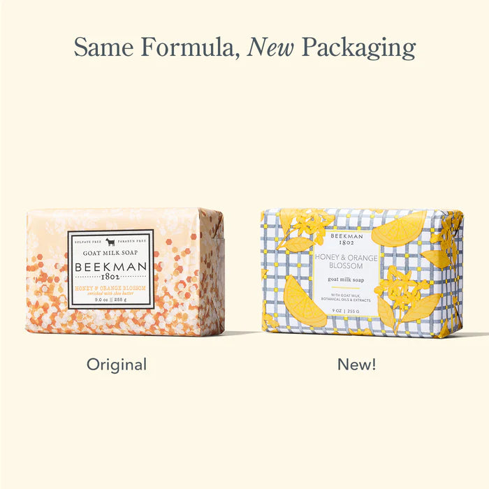 Beekman 1802 Honey & Orange Blossom Goat Milk Soap