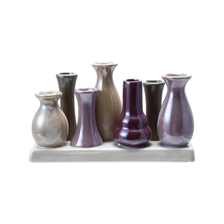 HAZEL MAZEL 7-1/4"L x 4"H Stoneware Multi