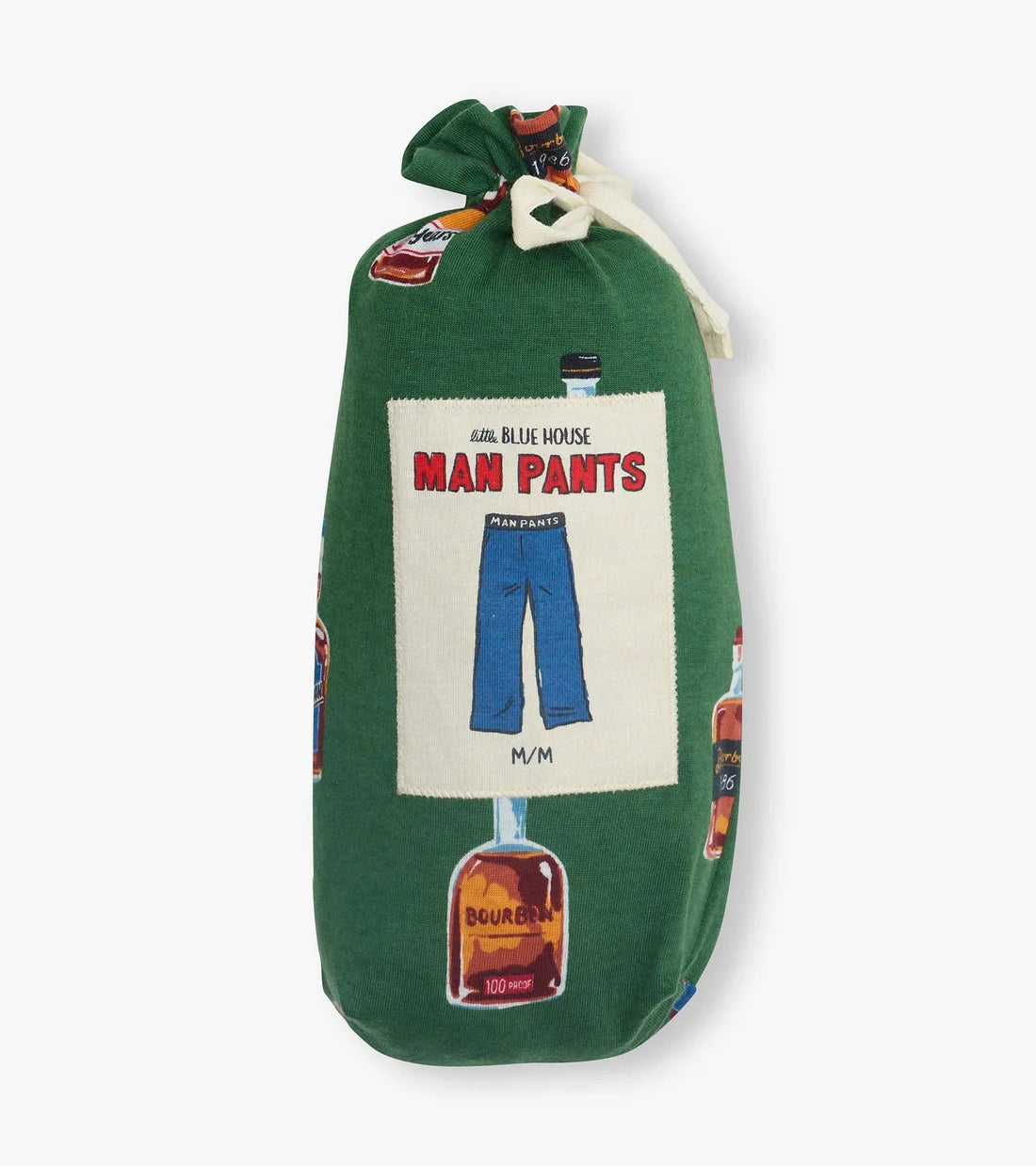 Bourbon Bottles Man Pants by Hatley Little Blue House