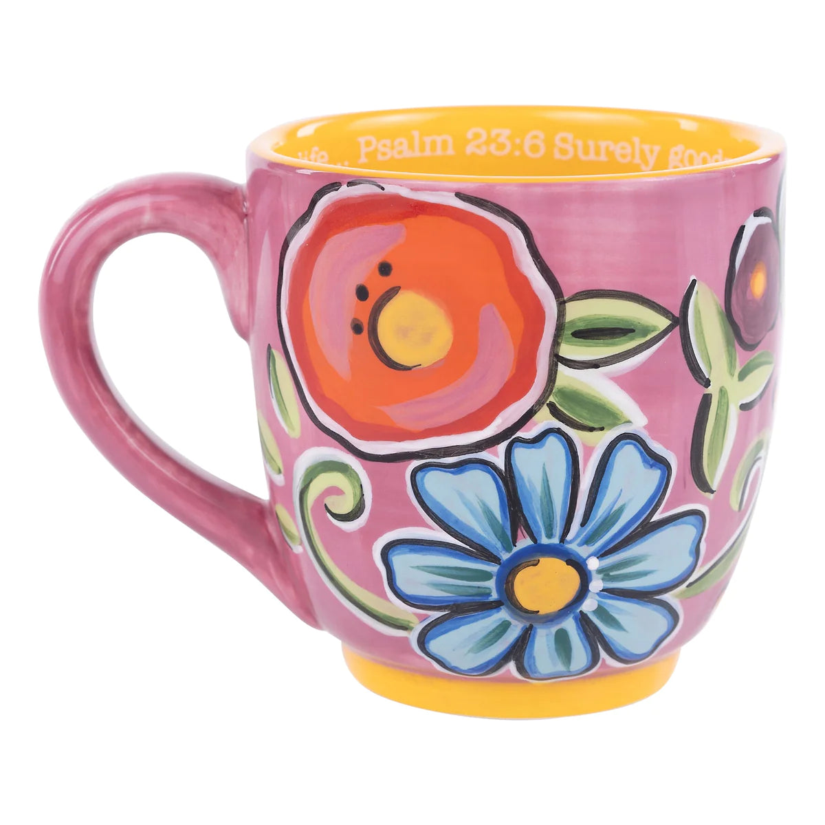 Glory Haus Goodness Mercy Floral Mug