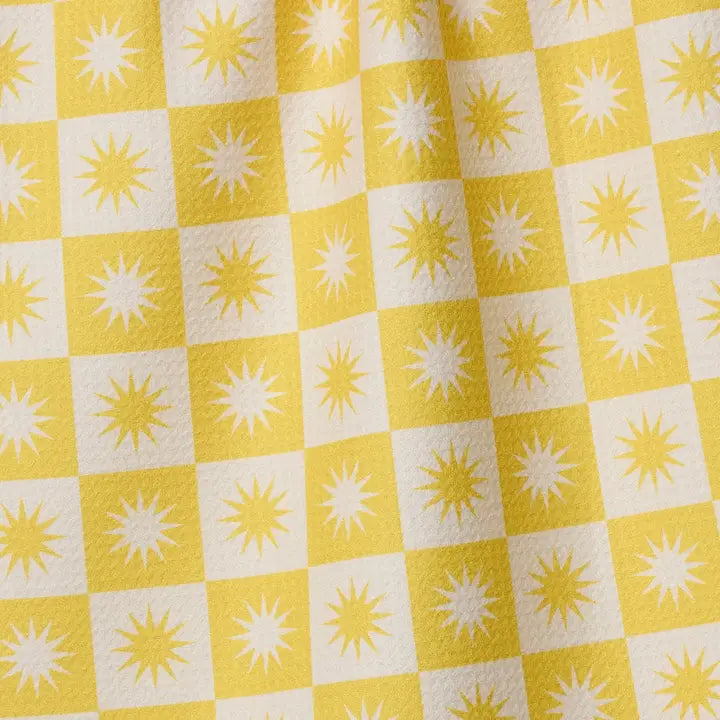 Geometry Sundial Tea Towel